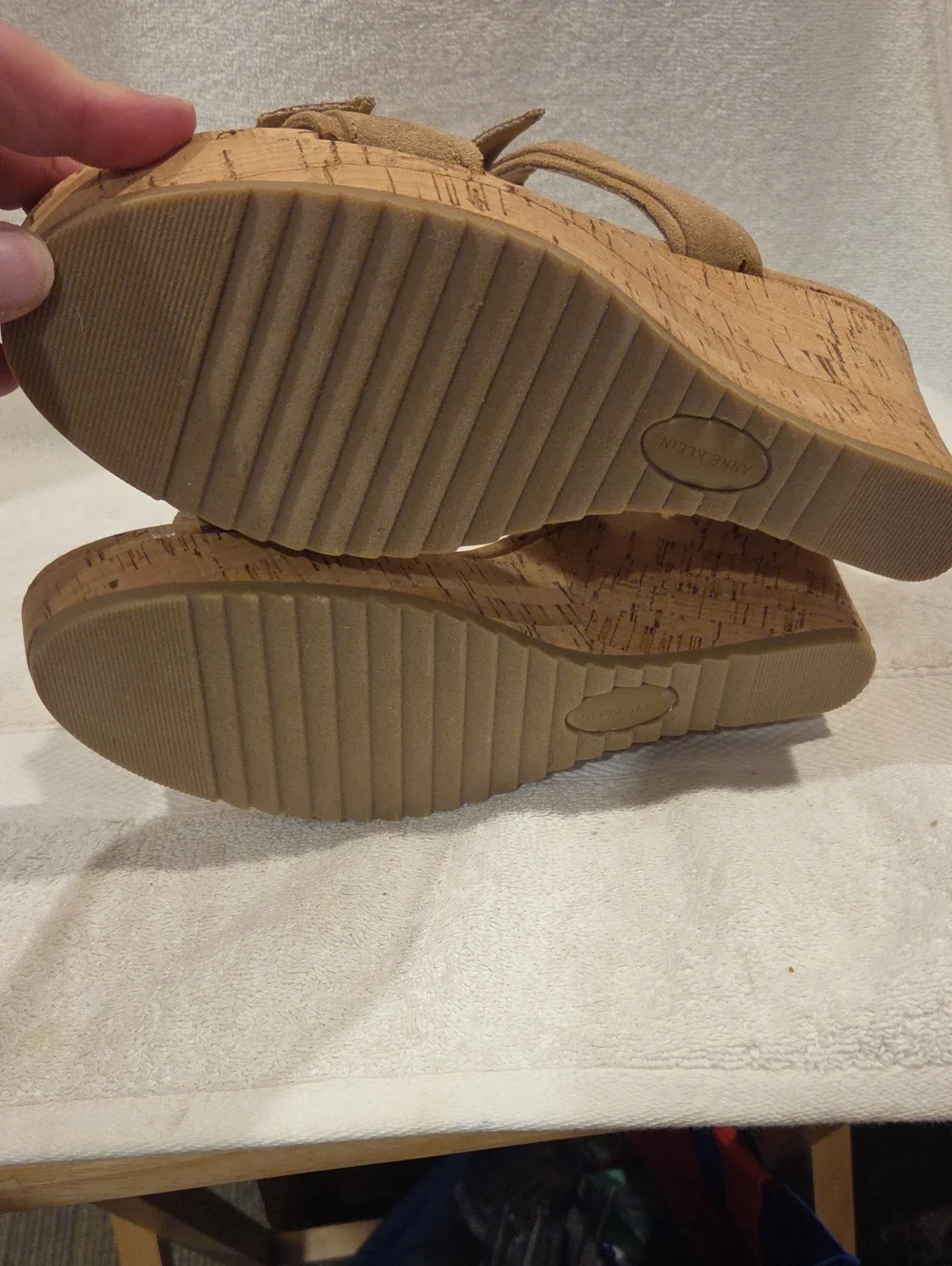 ANNE KLEIN WEDGE SANDALS
